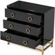 TOV Furniture Majesty Black, Gold Chest-1
