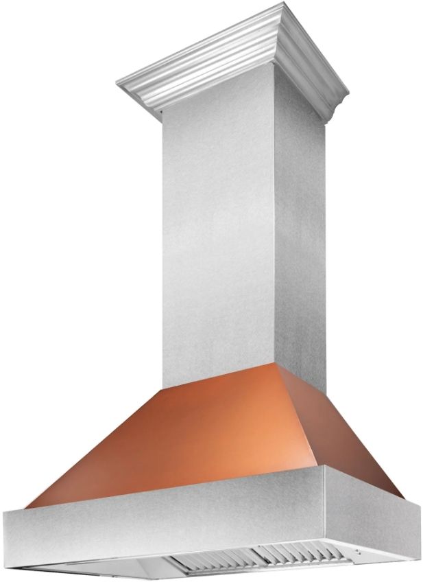 ZLINE 30" Copper Outdoor Wall Mounted Range Hood -1