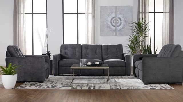 Hughes Furniture® 53019 Supple Shadow Wall Hugger Manual Recliner-1
