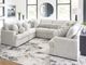 Signature Design by Ashley® Cuddle Plush 8-Piece Arctic U-Shape Sectional-1