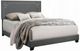 ACME Furniture Ishiko II Gray Eastern King Upholstered Panel Bed-0