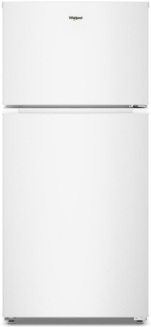 Whirlpool® 28" 14.3 Cu. Ft. White Top Freezer Refrigerator with Total Coverage Cooling-0