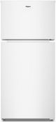 Whirlpool® 28" 14.3 Cu. Ft. White Top Freezer Refrigerator with Total Coverage Cooling-0