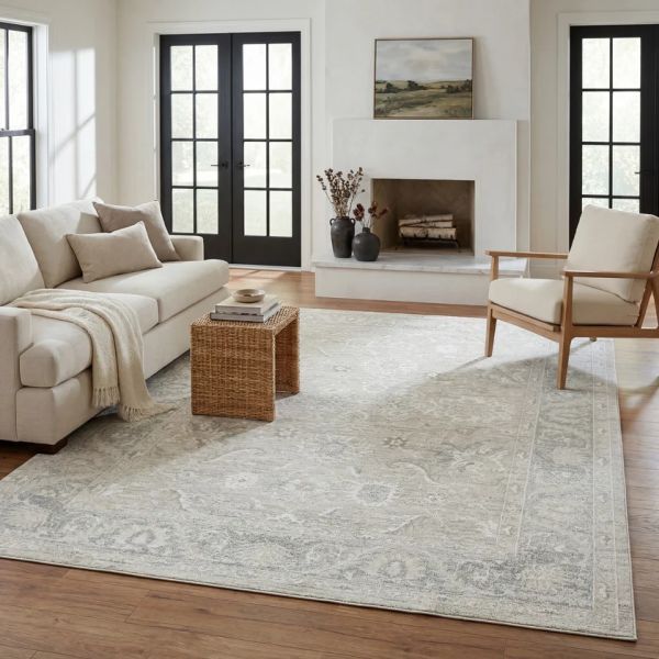 Oriental Weavers™ Lauren Gray 5'x7' Style 3 Area Rug-2