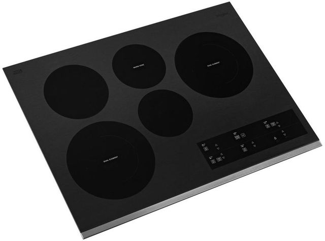 Whirlpool® 30" Stainless Steel Electric Cooktop-1