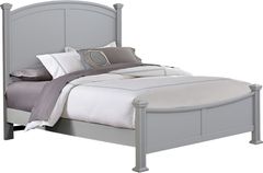 Vaughan-Bassett Bonanza Gray California King Panel Bed