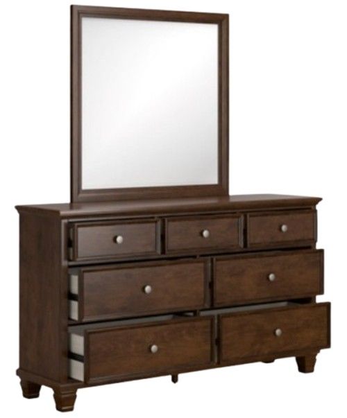 Signature Design by Ashley® Danabrin Brown Dresser and Mirror-2