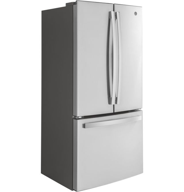 GE® 33" 18.6 Cu. Ft. Fingerprint Resistant Stainless Steel Counter Depth French Door Refrigerator-4