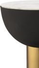 TOV Furniture Taper Marble Side Table-1