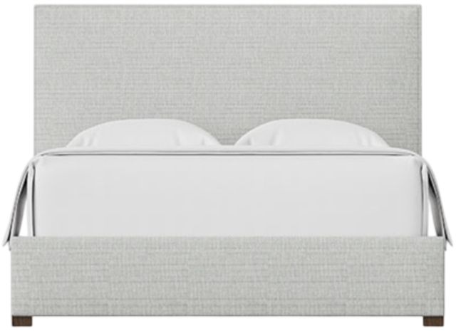 Artisan & Post by Vaughan-Bassett Amelia Forest Green Queen Upholstered Panel Bed-0