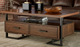 Mazin Furniture Sedley Walnut Cocktail Table-3