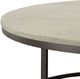 Elements International Frederick Natural Coffee Table with Black Base-3