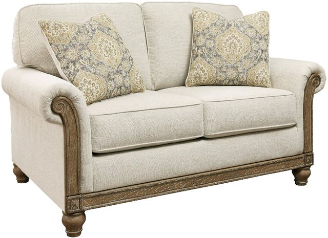 Benchcraft® Stoneleigh 4-Piece Alabaster Living Room Set-2
