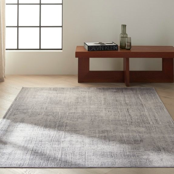 Nourison Home™ CK970 Vapor Gray Ivory 5'x7' Area Rug-1