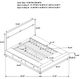 Coaster® Winslow 5-Piece Coffee Bean/Smokey Walnut Queen Storage Bedroom Set-2