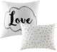 Olliix by Intelligent Design Raina Grey and Silver Twin/Twin XL Metallic Printed Comforter Set-1
