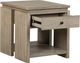 Magnussen Home® Conrad Stone Harbor Grey Rectangular End Table-1