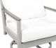 CabanaCoast® Customizable Nevis Aluminum Outdoor Lounge Swivel Rocker Chair-3