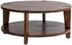 Classic Home Alenna Tundra Brown Coffee Table-0
