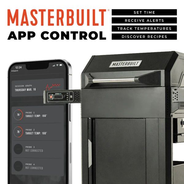 AutoIgnite™ Series 545 Digital Charcoal Grill and Smoker-4