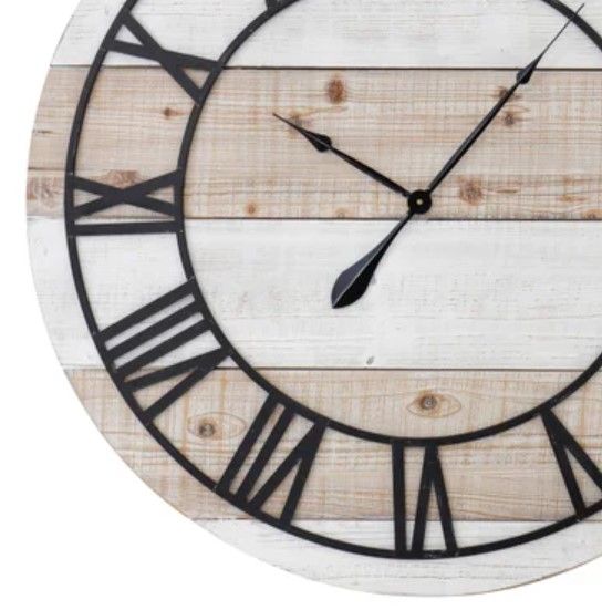 Crestview Collection Occasional Time Multi-Colored Wall Clock-1