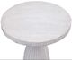 Bassett Mirror Aimee White Wash Accent Table-3