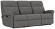 Flexsteel® Davis Gray Flagstone Manual Reclining Sofa-0