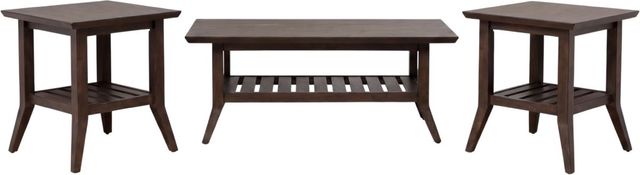 Liberty Furniture Ventura Boulevard 3-Piece Bronze Spice Occasional Table Set-0