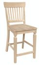 John Thomas Furniture® Customizable Select Vista 24'' Counter Stool-1
