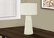 Monarch Specialties Inc. 29"H White Ceramic Table Lamp-4
