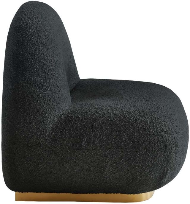 Meridian Furniture Liam Black Boucle Accent Chair-2