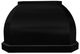 Vent-A-Hood® Designer Series 48" Black Wall Mounted Range Hood-0