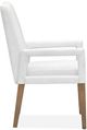 Magnussen Home® Lindon Belgian Wheat/White Dining Arm Chair with Upholstered Seat & Back-2
