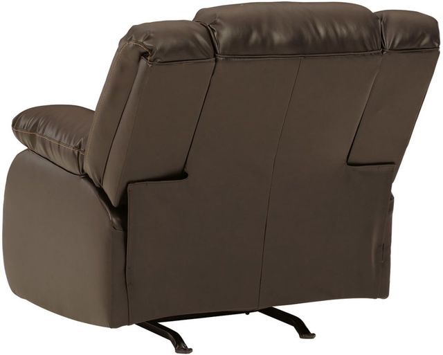 Signature Design by Ashley® Denoron Chocolate Power Rocker Recliner-1