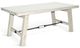 Sunny Designs™ Marina White Sand Dining Table with Turnbuckle-0