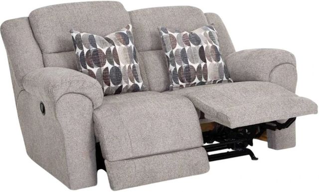 Franklin™ Keaton Contend Pepper Manual Rocking Reclining Loveseat-1