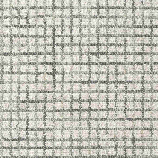 LR Home Criss Cross Silver/Ivory 8'x10' Area Rug-2