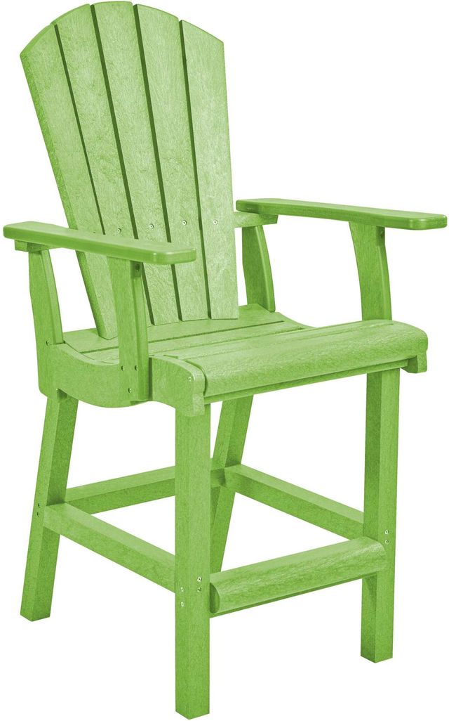C R Plastics Generation Line Kiwi Classic Counter Arm Chair-0