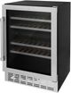 ZLINE Monument 24" Stainless Steel Freestanding Wine Cooler -4