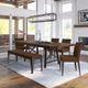 Amisco Customizable Lexington Dining Table with Two Extensions-4