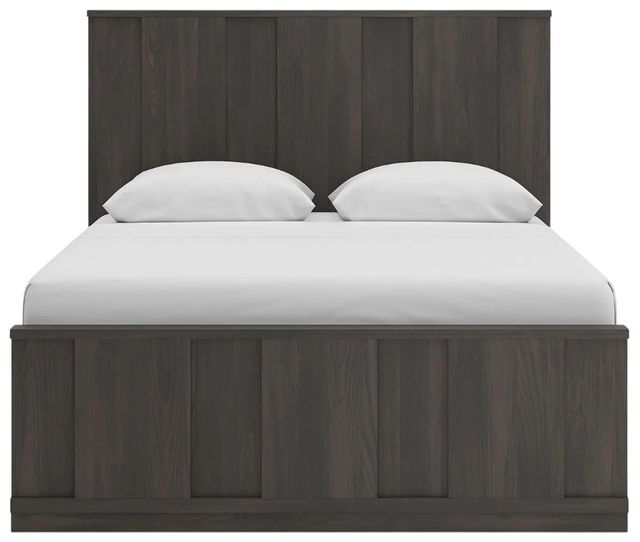 Signature Design by Ashley® Shaehartin Dark Brown Queen Panel Platform Bed-1