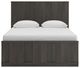 Signature Design by Ashley® Shaehartin Dark Brown Queen Panel Platform Bed-1