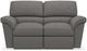 La-Z-Boy® Reese La-Z Time® Charcoal Reclining Loveseat-1