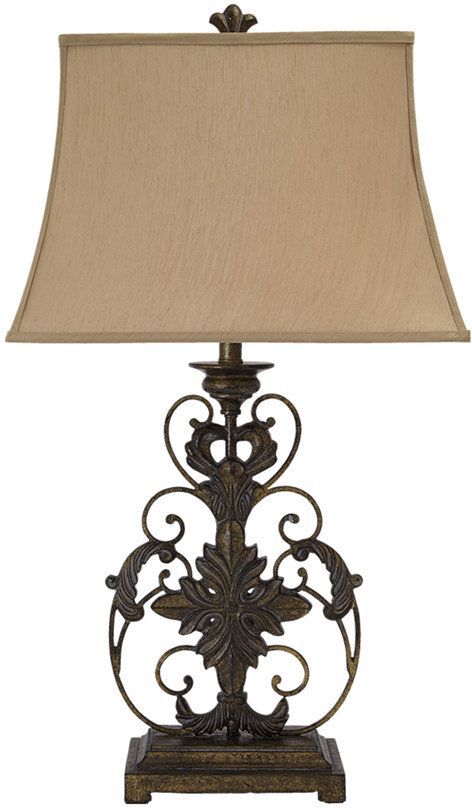 Signature Design by Ashley® Sallee Gold Table Lamp-0