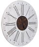 YHD Black/Off-White Scandinavian Wall Clock-1