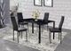 Nationwide Furniture Distributors Black 5-Piece Dining Room Set-0