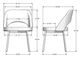 Amisco Customizable Scarlett Dining Side Chair-4