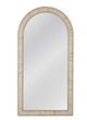 Bassett Mirror Halsey Brown/Cream Floor Mirror-0
