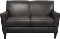 England Furniture Customizable Collegedale Leather Loveseat