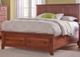 Urban Collections by Yutzy Woodworking Riceland Retreat Cherry/Washington Full Bed with Footboard-0